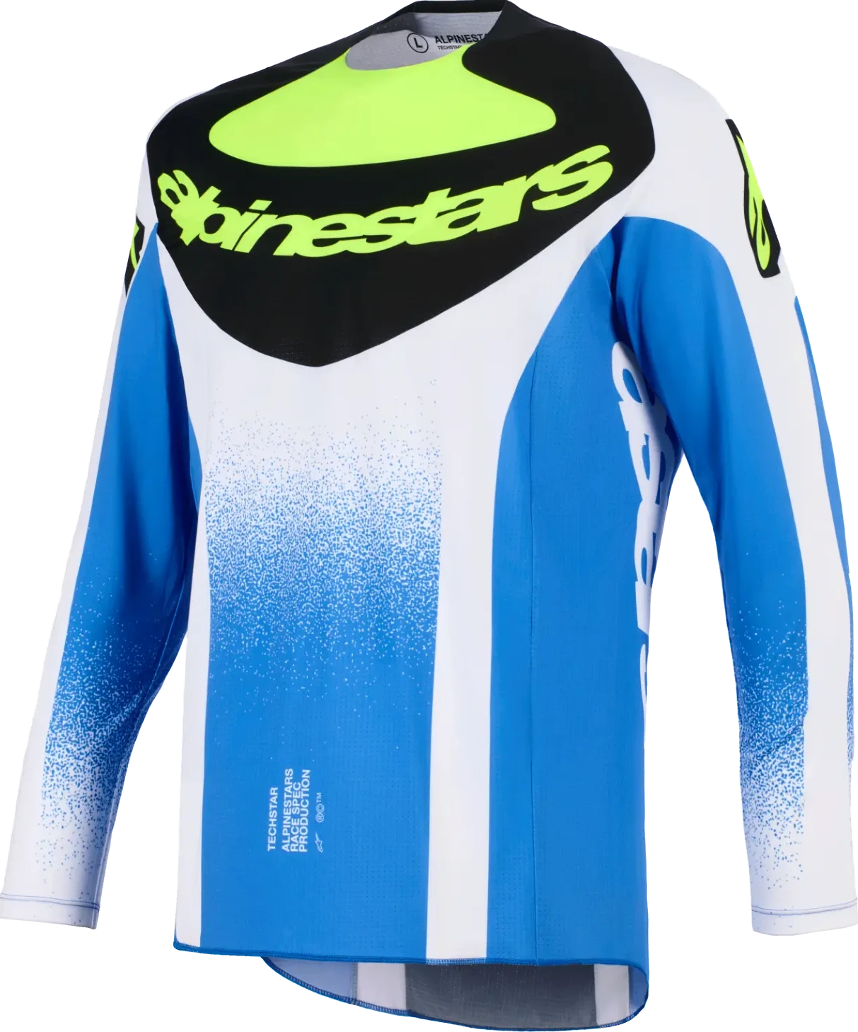 JERSEY TECHSTAR KNIF BLUE/BLK/YL S