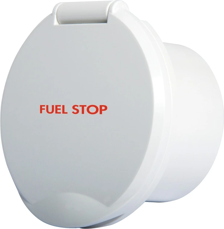 Белый ABS-отсек ClassicEvo с надписью "FUEL STOP"