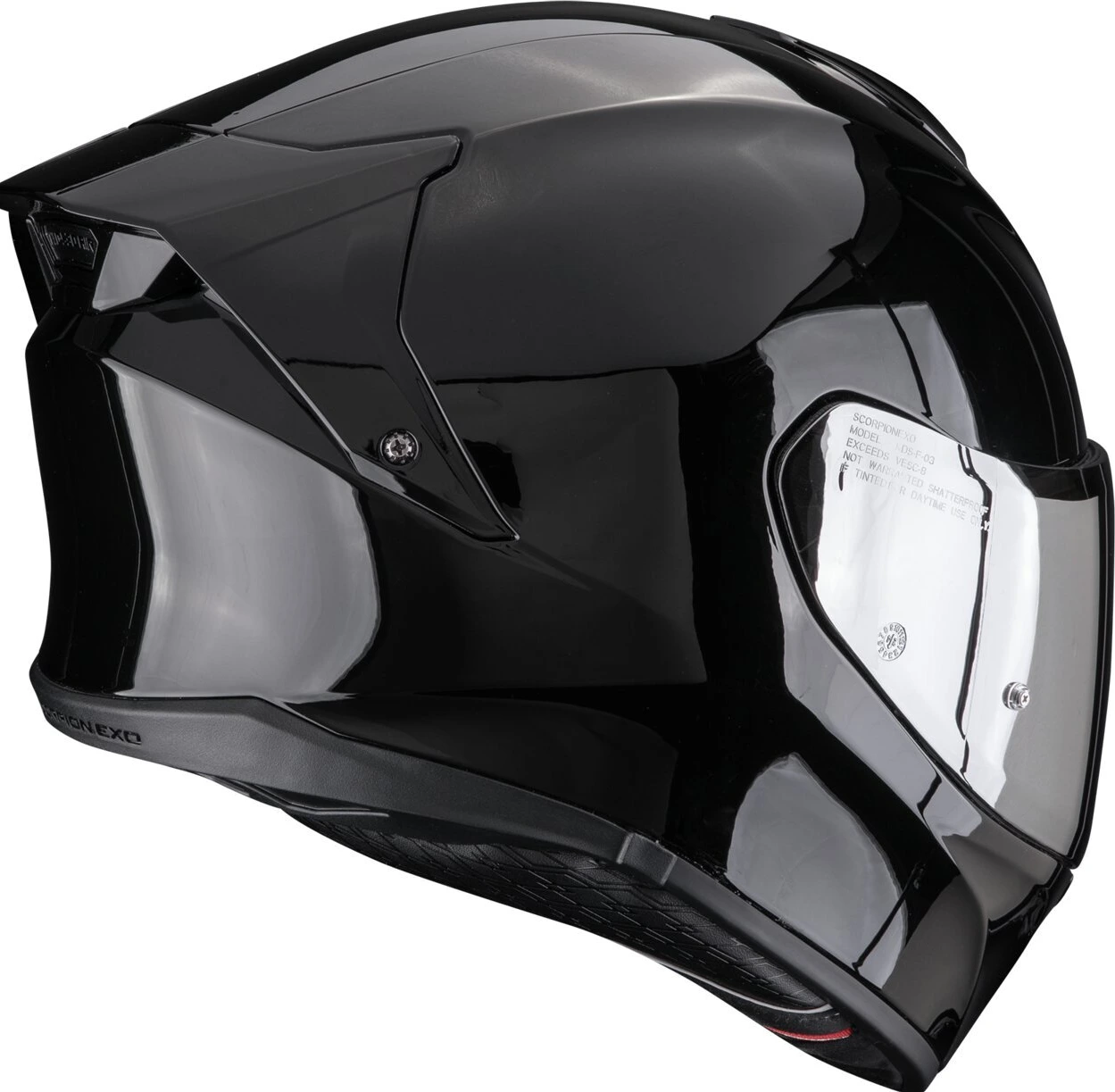Scorpion EXO-530 Air helmet, Black, S, Gloss