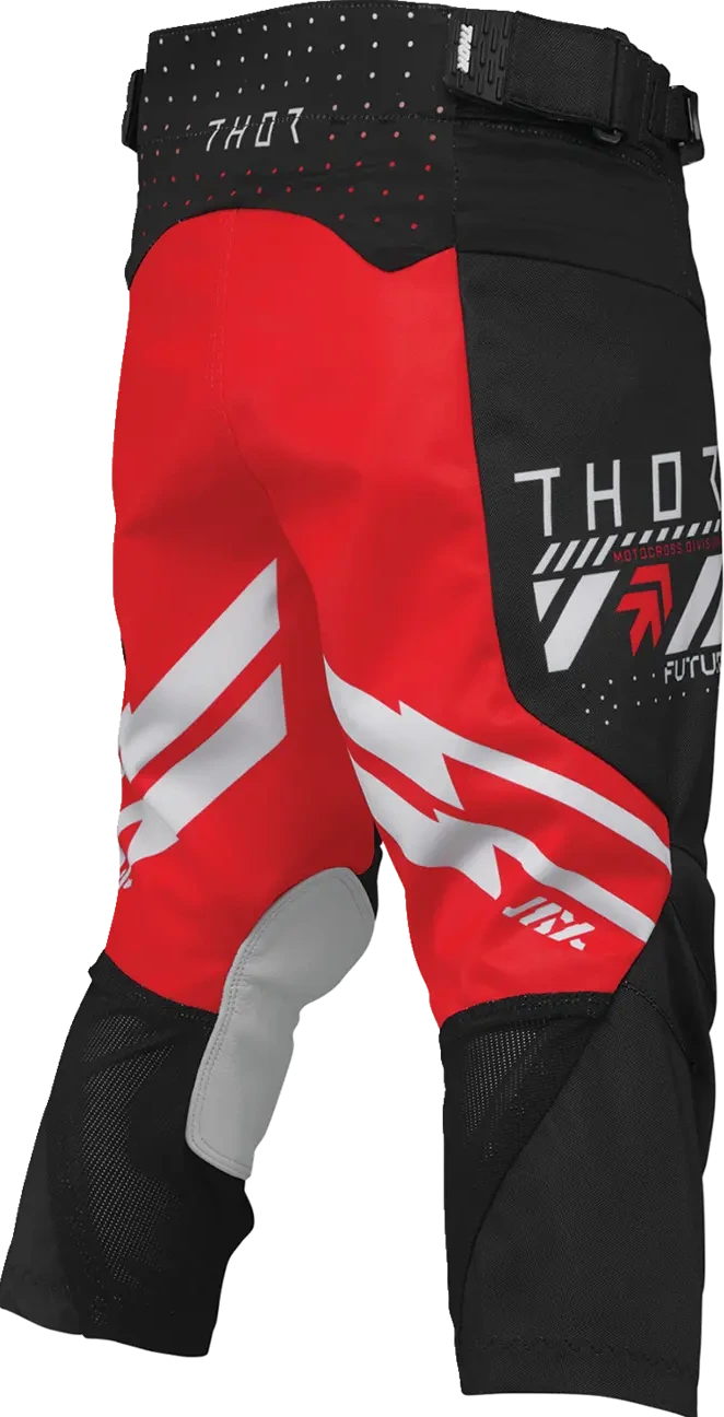 PANT YTH LAUNCHMODE FUTURA BLACK/RED 18