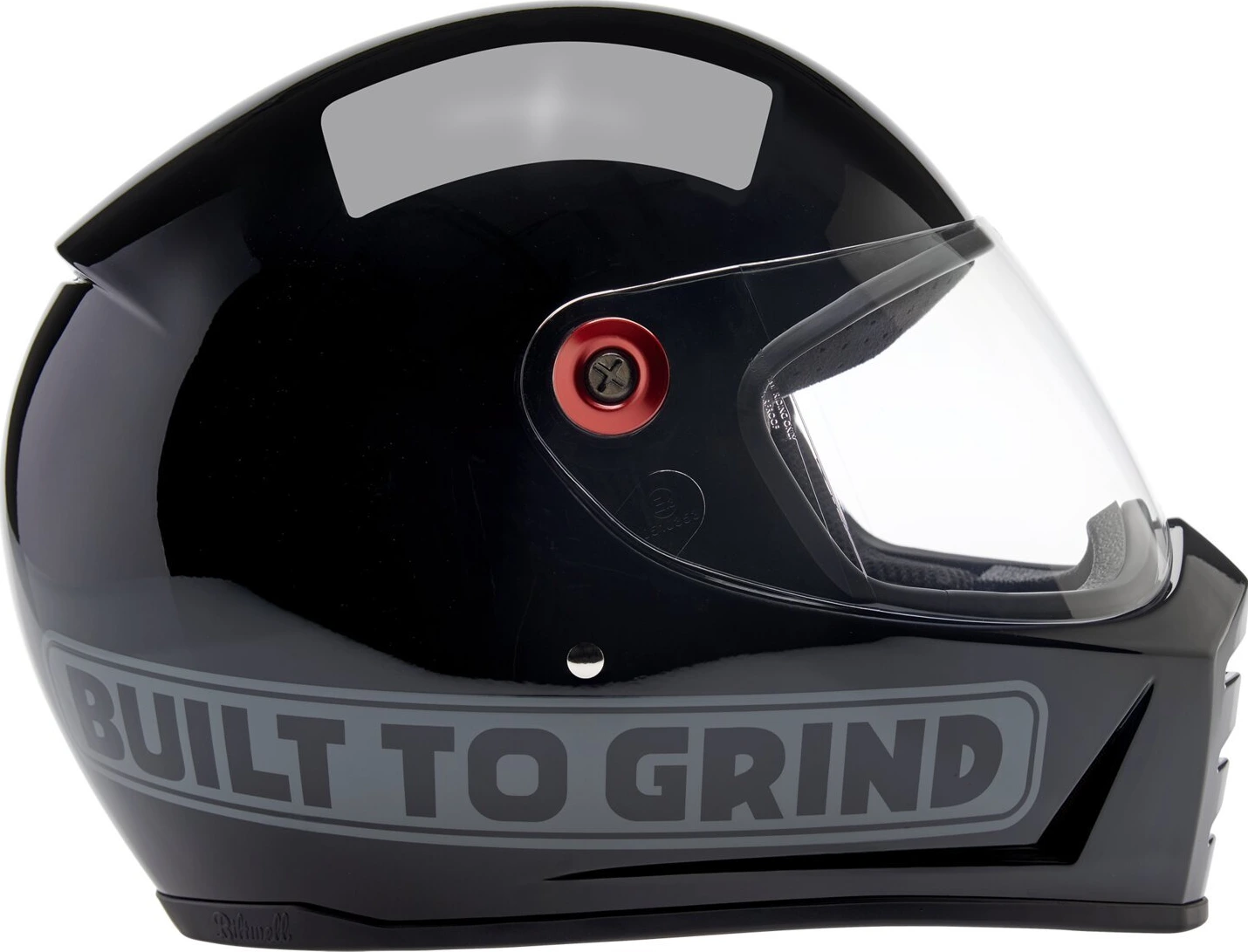 Biltwell Lane Splitter Independent collab helmet, Gray, XS, Gloss