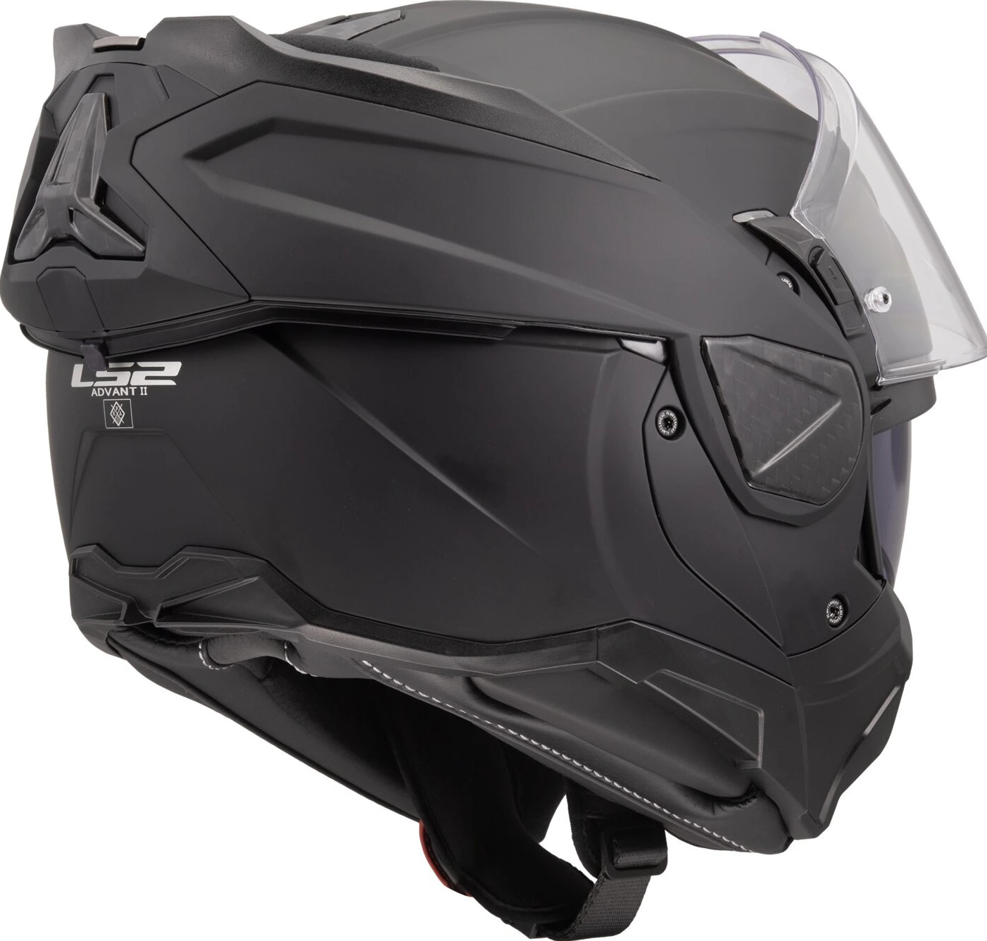 LS2 Advant II Solid helmet, Black, S, matt