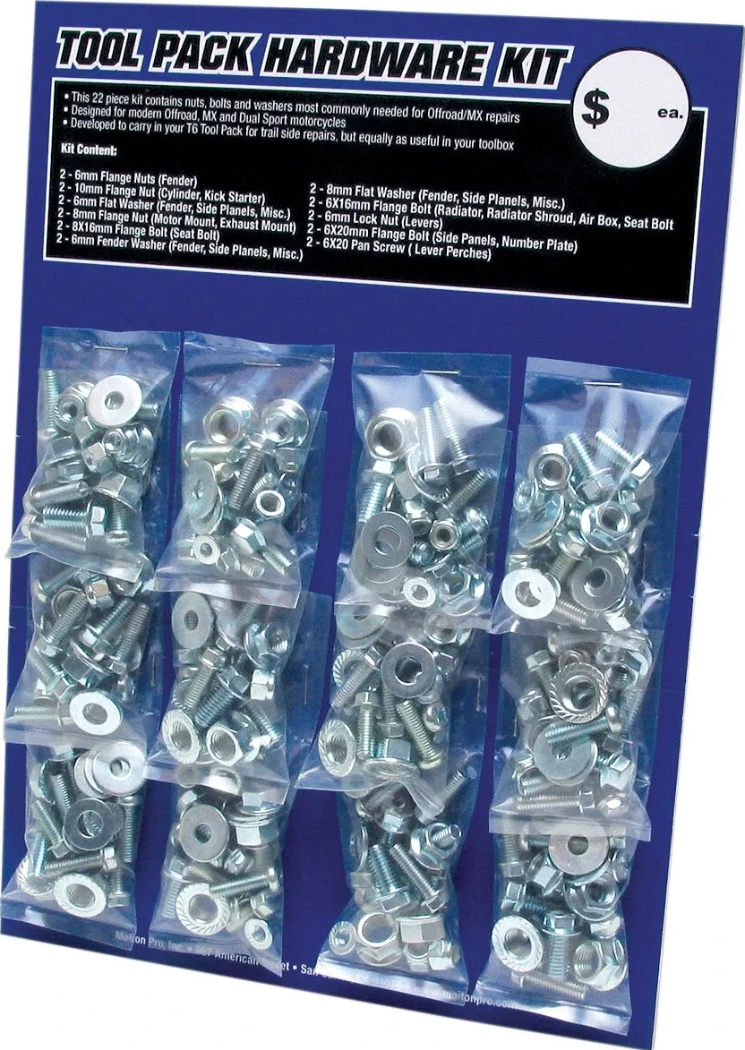 HARDWARE KIT ZINC 12PK
