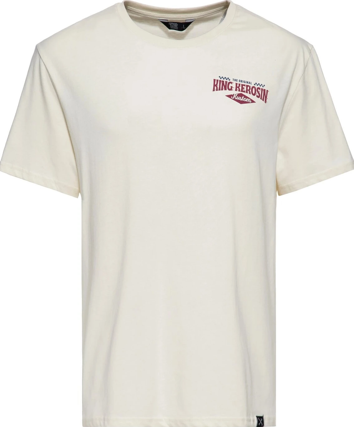 King Kerosin Hot Rod Service t-shirt, offwhite, L