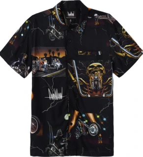 Loser Machine David mann collage shirt