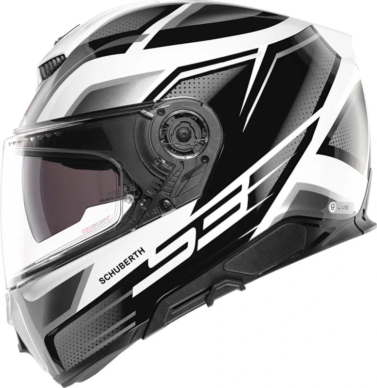 Schuberth Helmet S3 Storm Silver, 53 XS