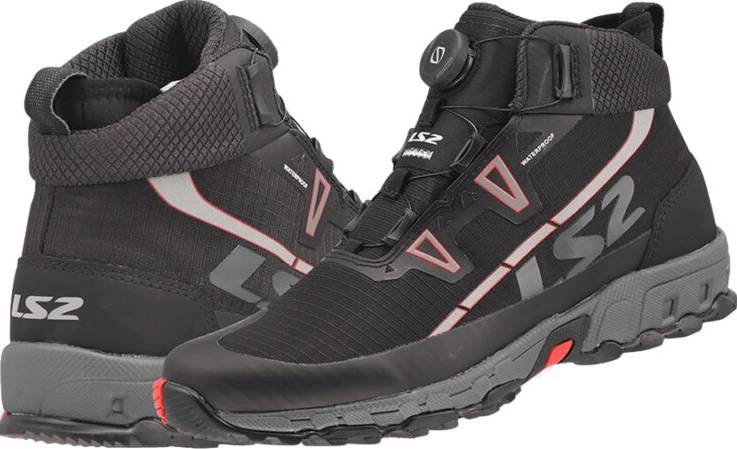LS2 Trekker Man Waterproof Boots - Black, 46