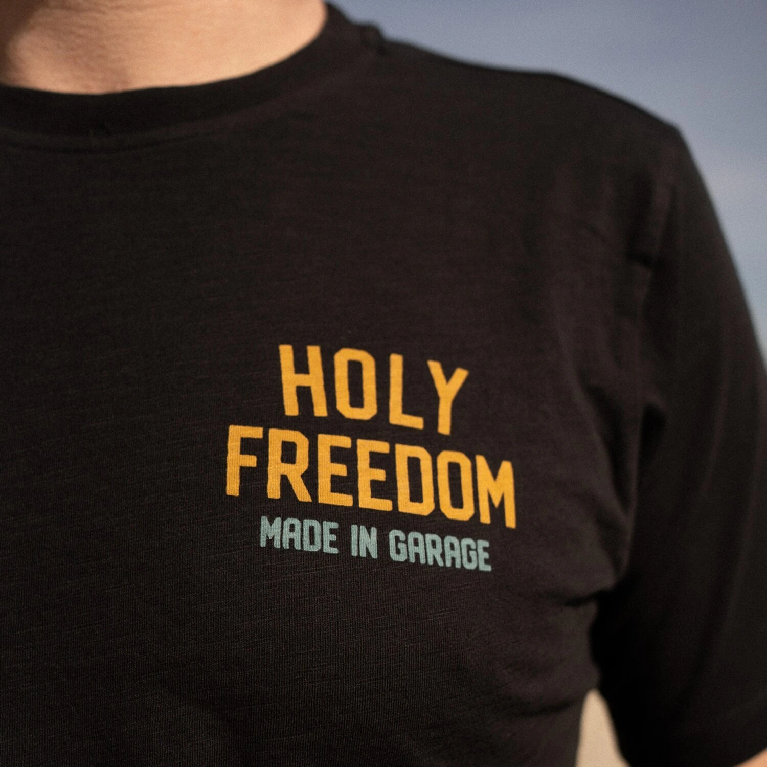 Holy Freedom Tiger t-shirt, Black, S