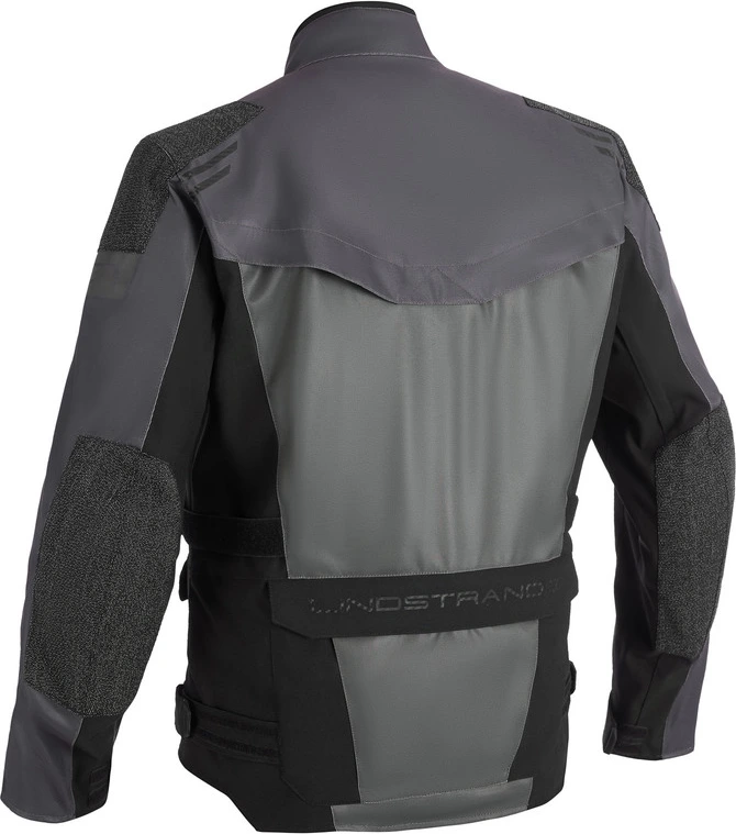Lindstrands Textile Jacket Storbo Graphite Dark Grey Black, 46