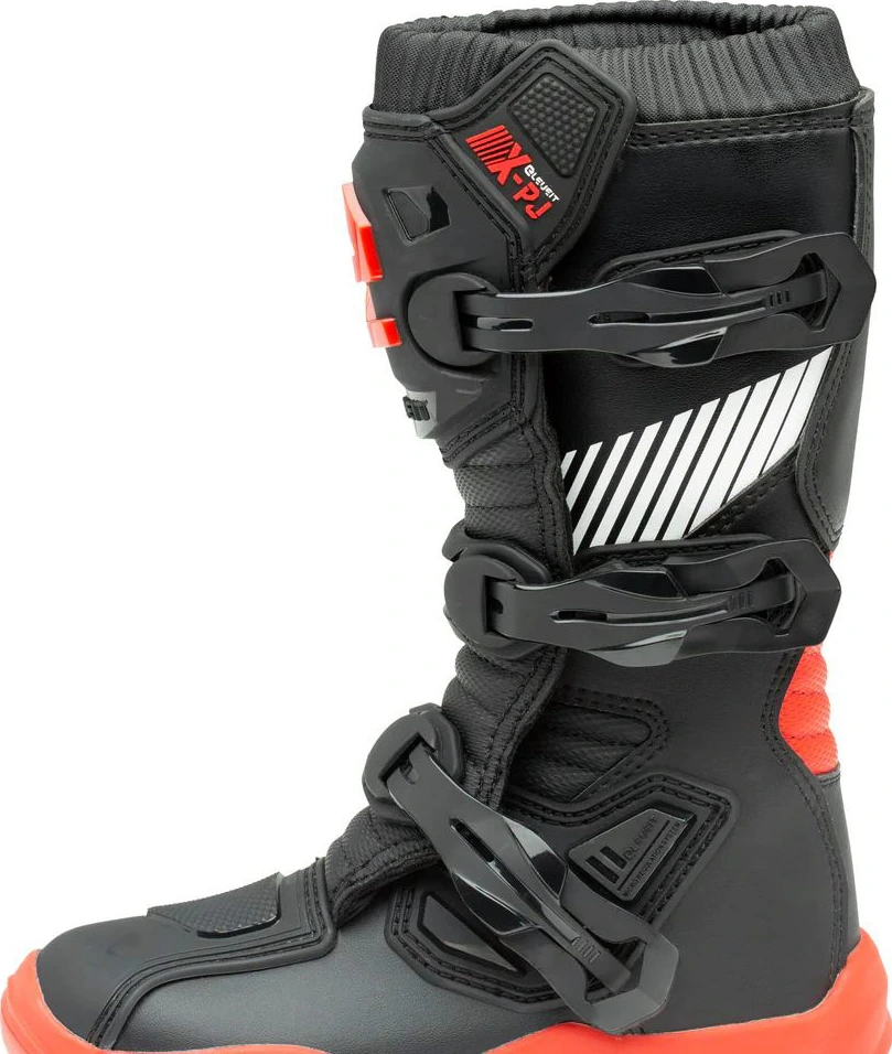 Eleveit X Peak Junior Boots - 35, Black Red