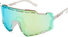AMOQ Align Performance Sunglasses White - Yellow Mirror