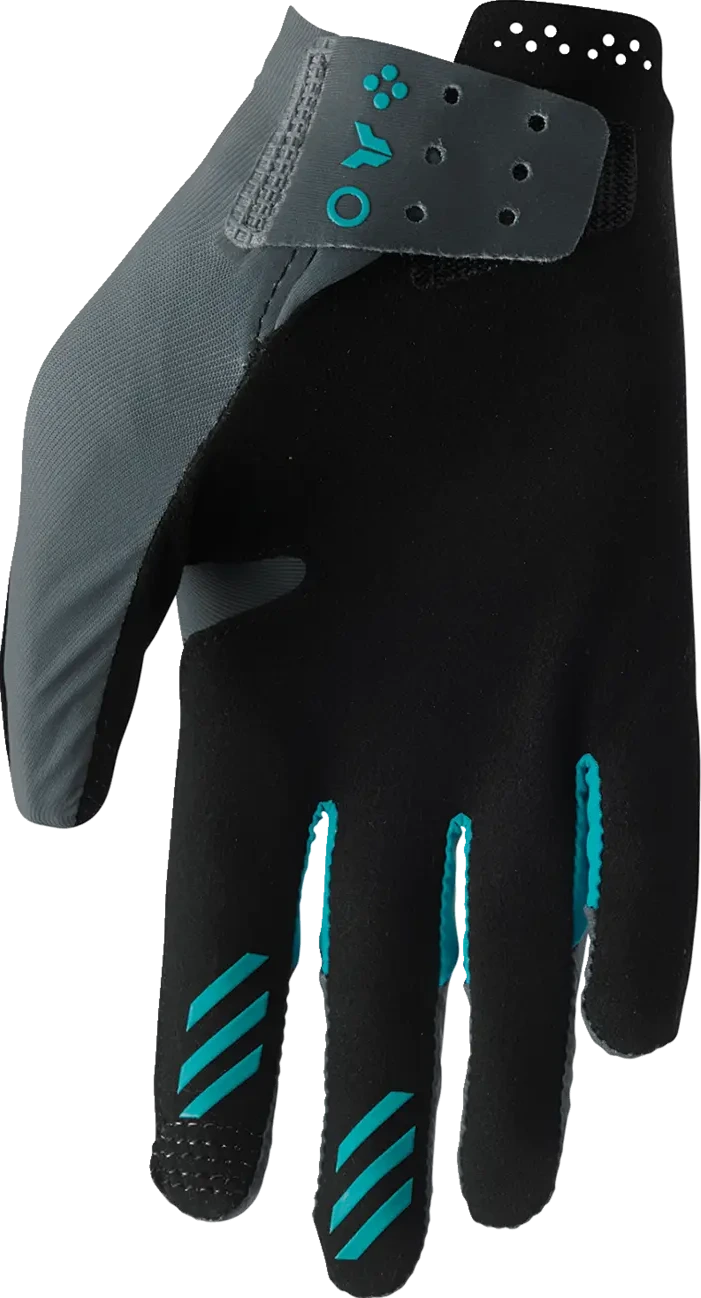 GLOVES WMN SPORTMODE ICONIC GY/AQ S