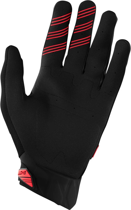 SHOT Gloves Burst Red, 12