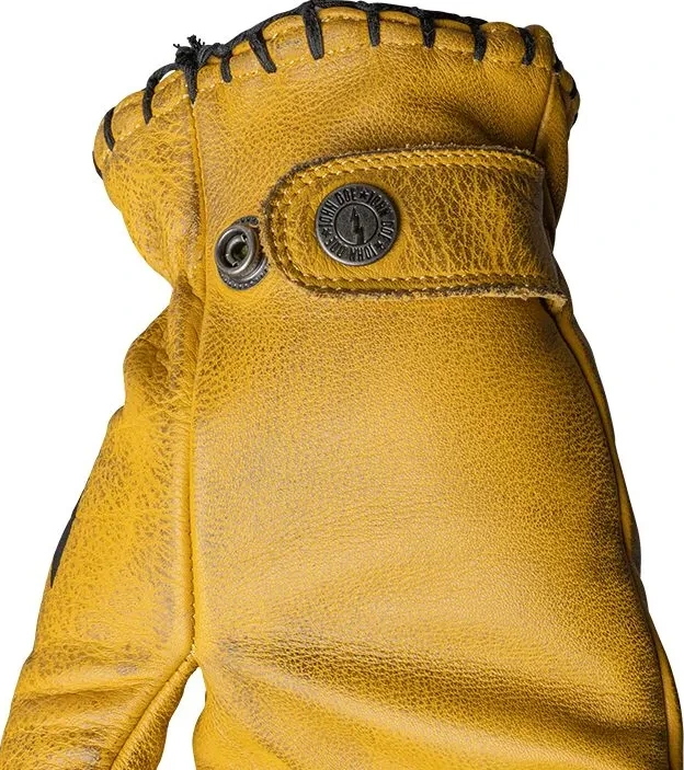 GLOVE COYOTE LEATHER YELLOW/BLACK SM