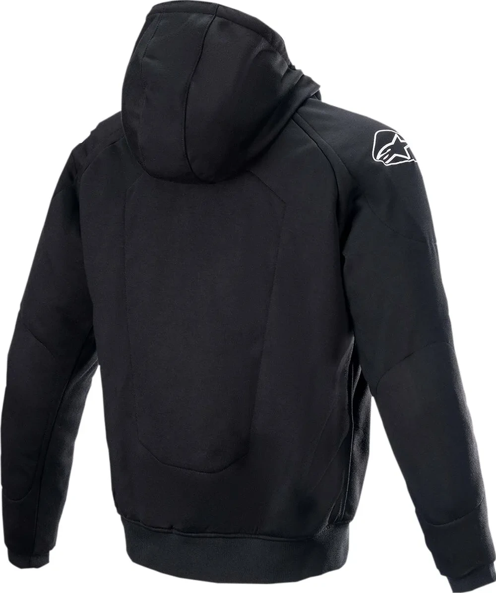 JACKET HOOD CHROME BK/YL S