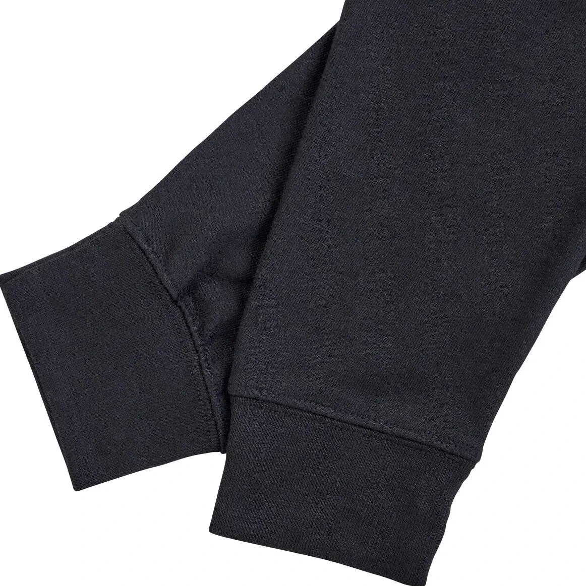HOODIE BOLTS ZIP BLACK SM
