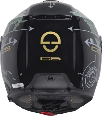Schuberth Helmet C5 Globe Green, 53 XS