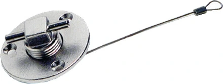 Drain plug "T" opening 29/55mm AISI 316