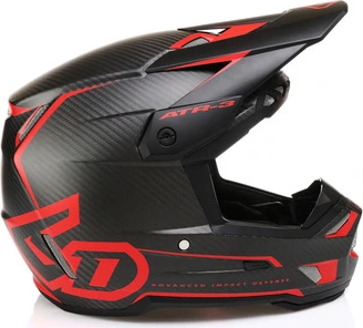 6D Helmet ATR-3 Nova Matte Red, S FIM