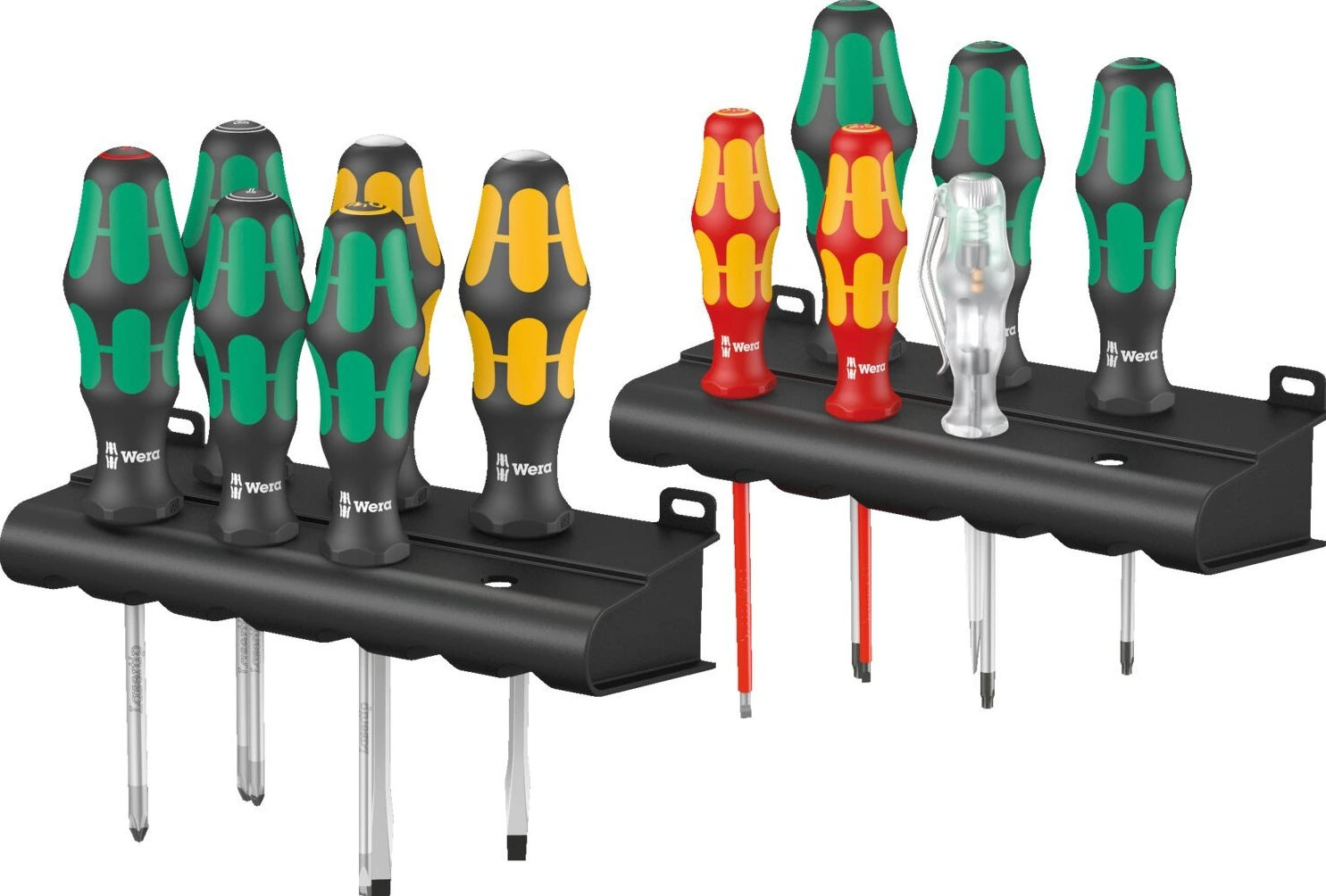 Wera, Kraftform Big Pack 300 Plus screwdriver 12pc kit, Black