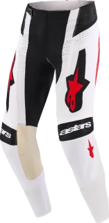Black, Red, White / White