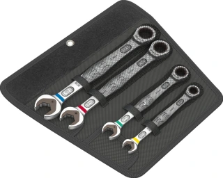 Wera ratcheting wrench set Joker open/ box end - Metric