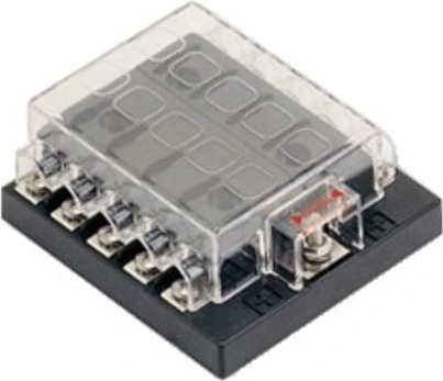 fuse holder with cover