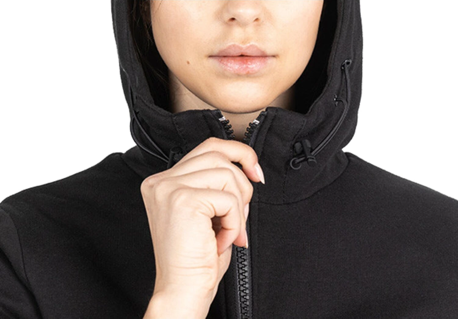 John Doe XTM Hoodie V3 female jacket, Black, 2XL