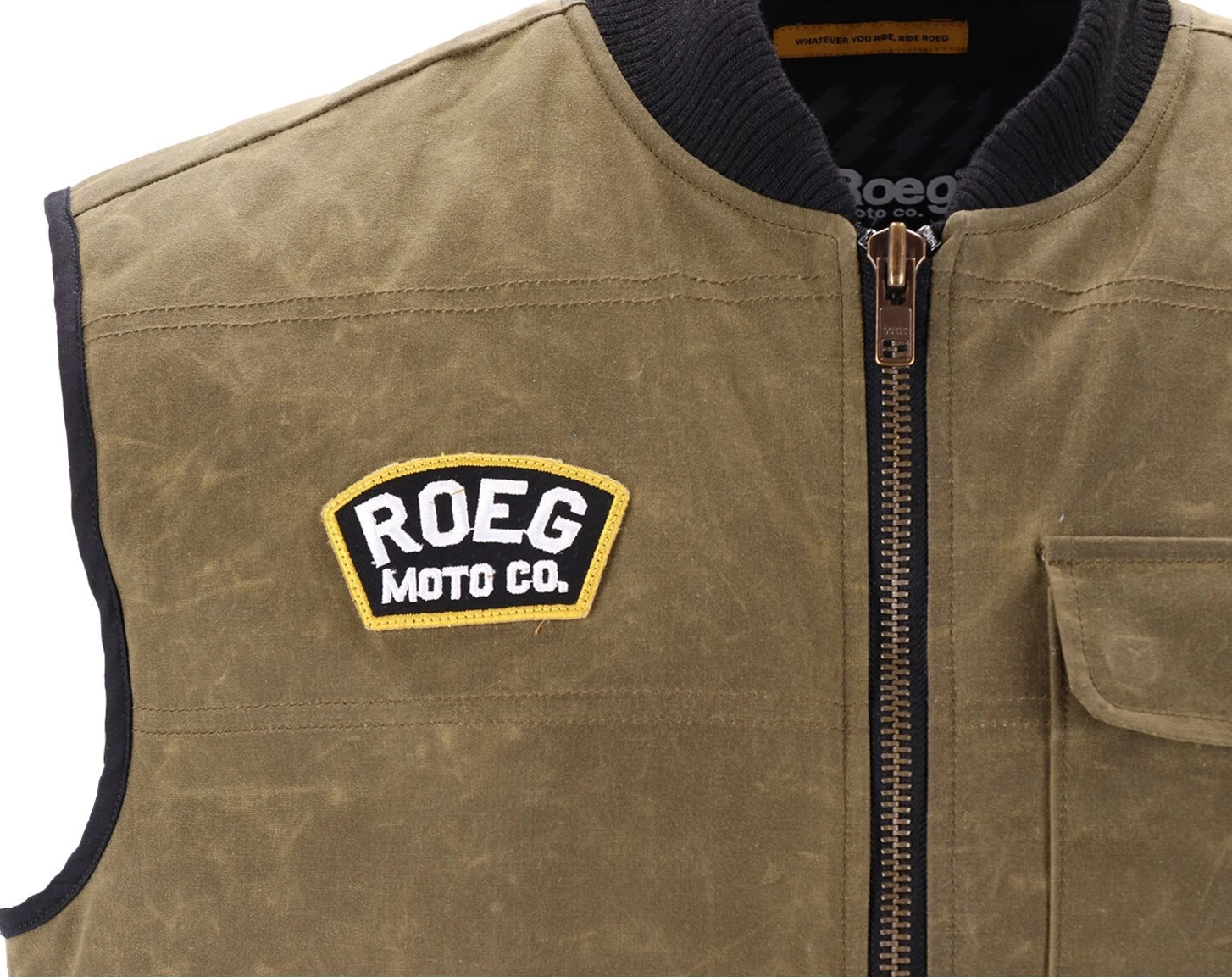 Roeg Brad vest, army Green, M