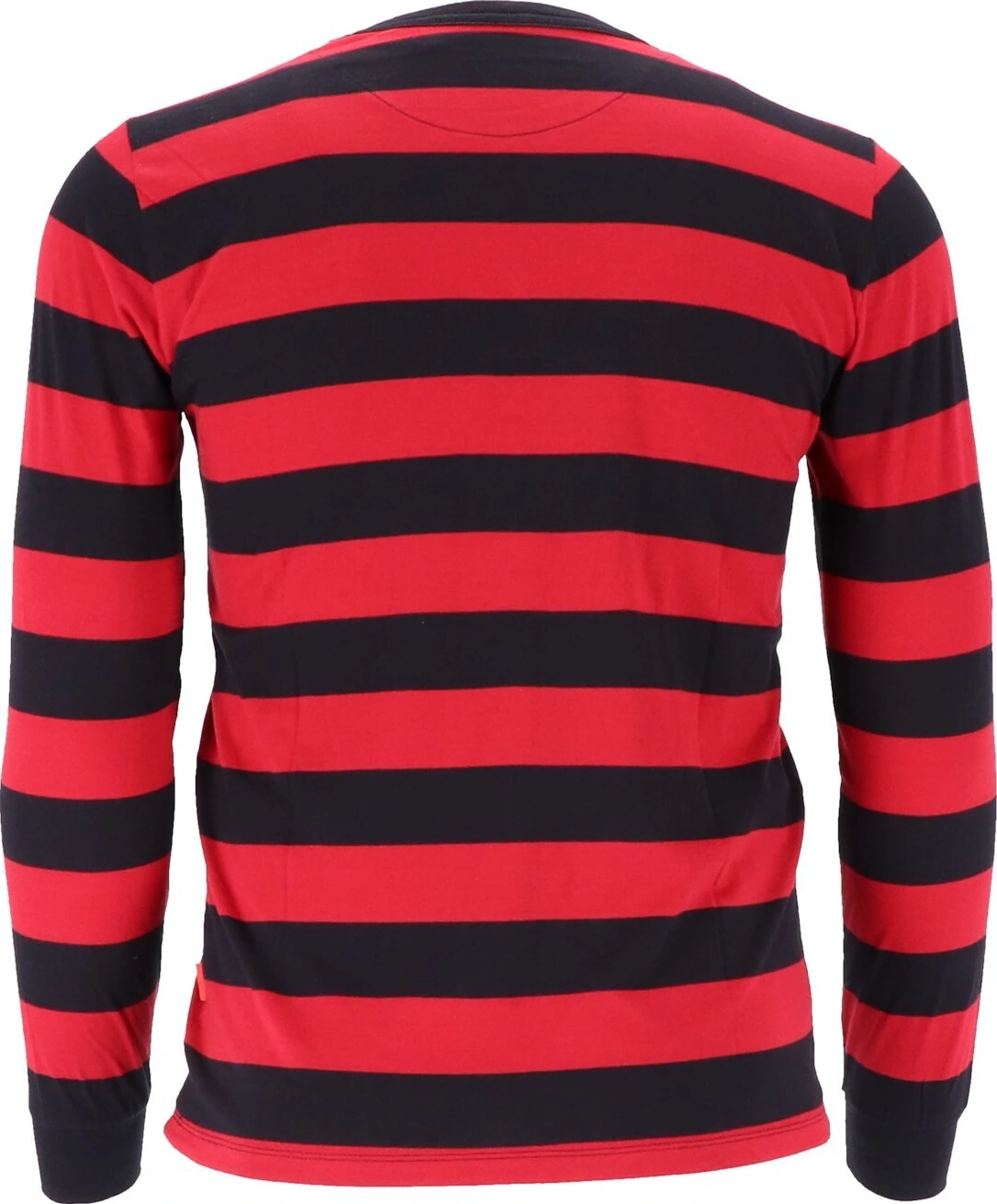 13 1/2 Behind Bars long sleeve, Red, black, S