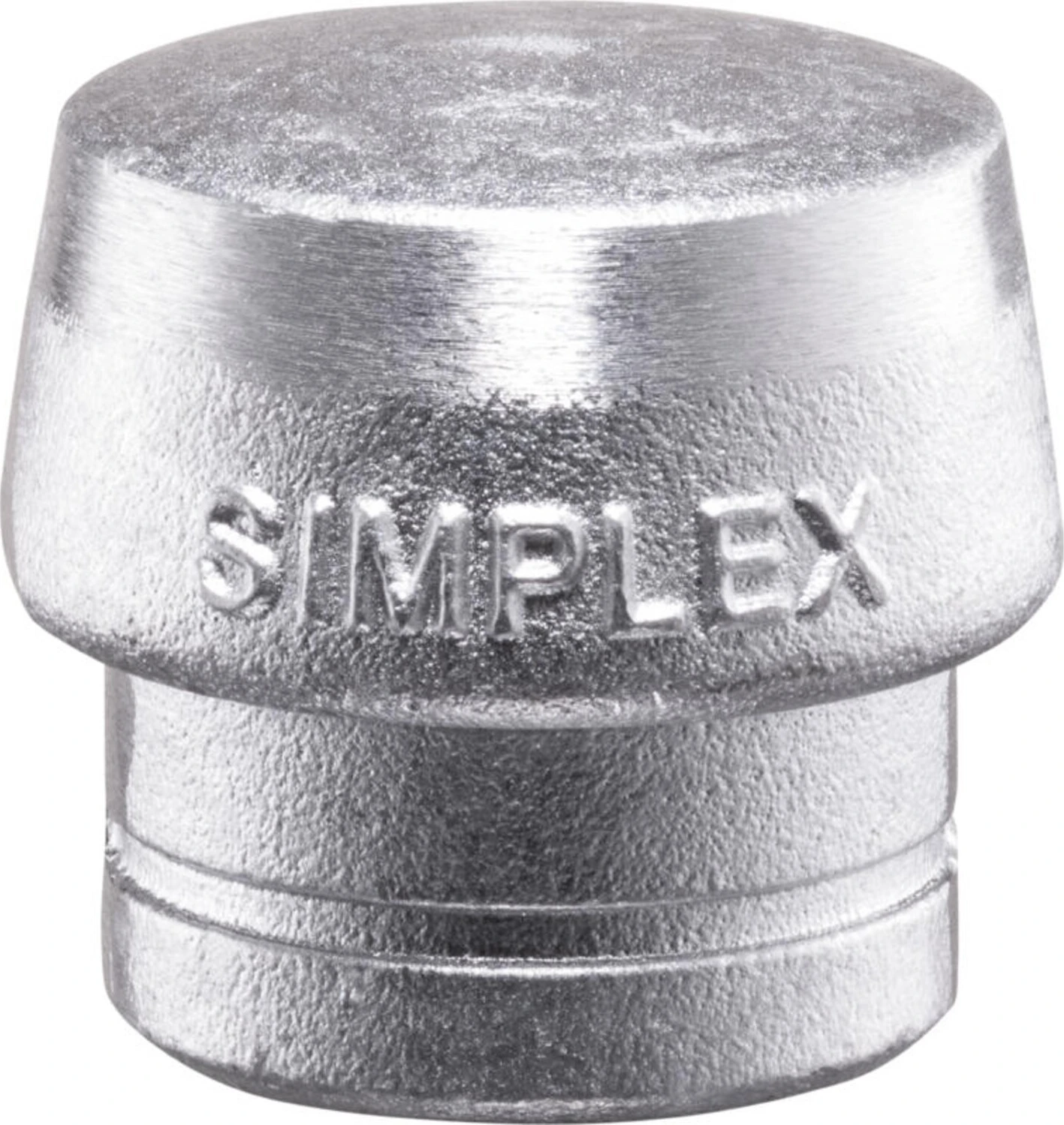 Halder insert for Simplex mallet 40mm Soft metal - Very hard, Gray