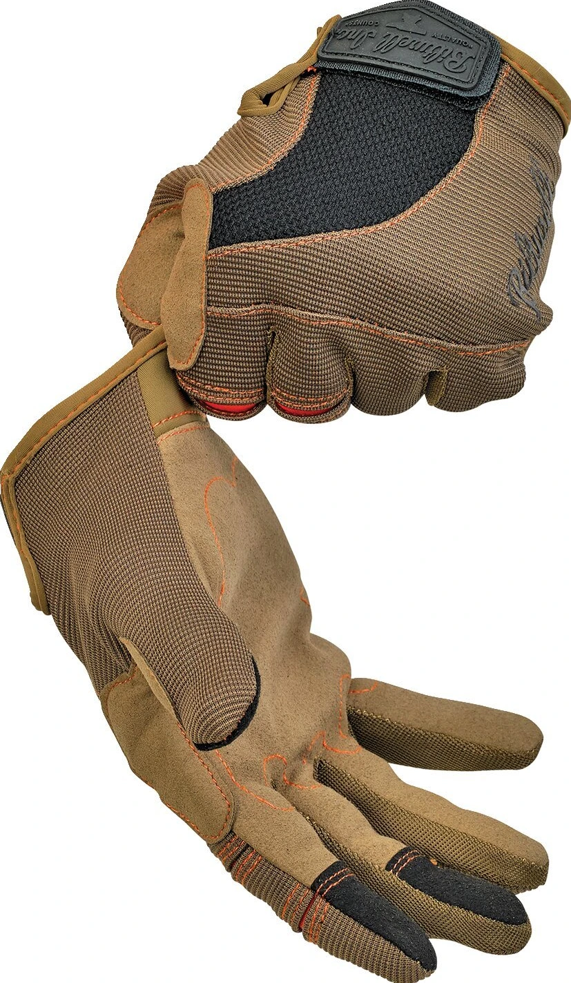 Biltwell Moto gloves, Brown, orange, XS