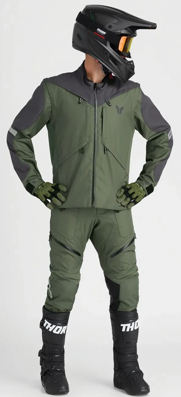 JACKET TERRAIN ARMY/CHARCOAL SM