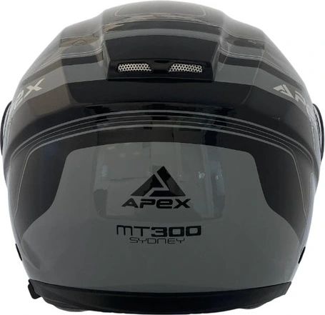 APEX Helmet MT300 Sydney black/silver XS