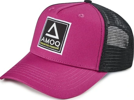 AMOQ Trucker Cap Burgundy One Size