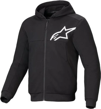Alpinestars Hoodie Chrome v2 Black/White, S