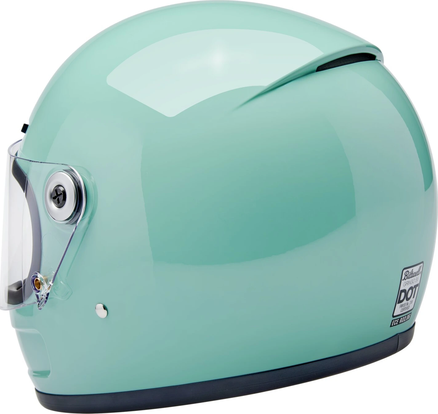 Biltwell Gringo SV helmet Mint Julip, Green, XS, Gloss