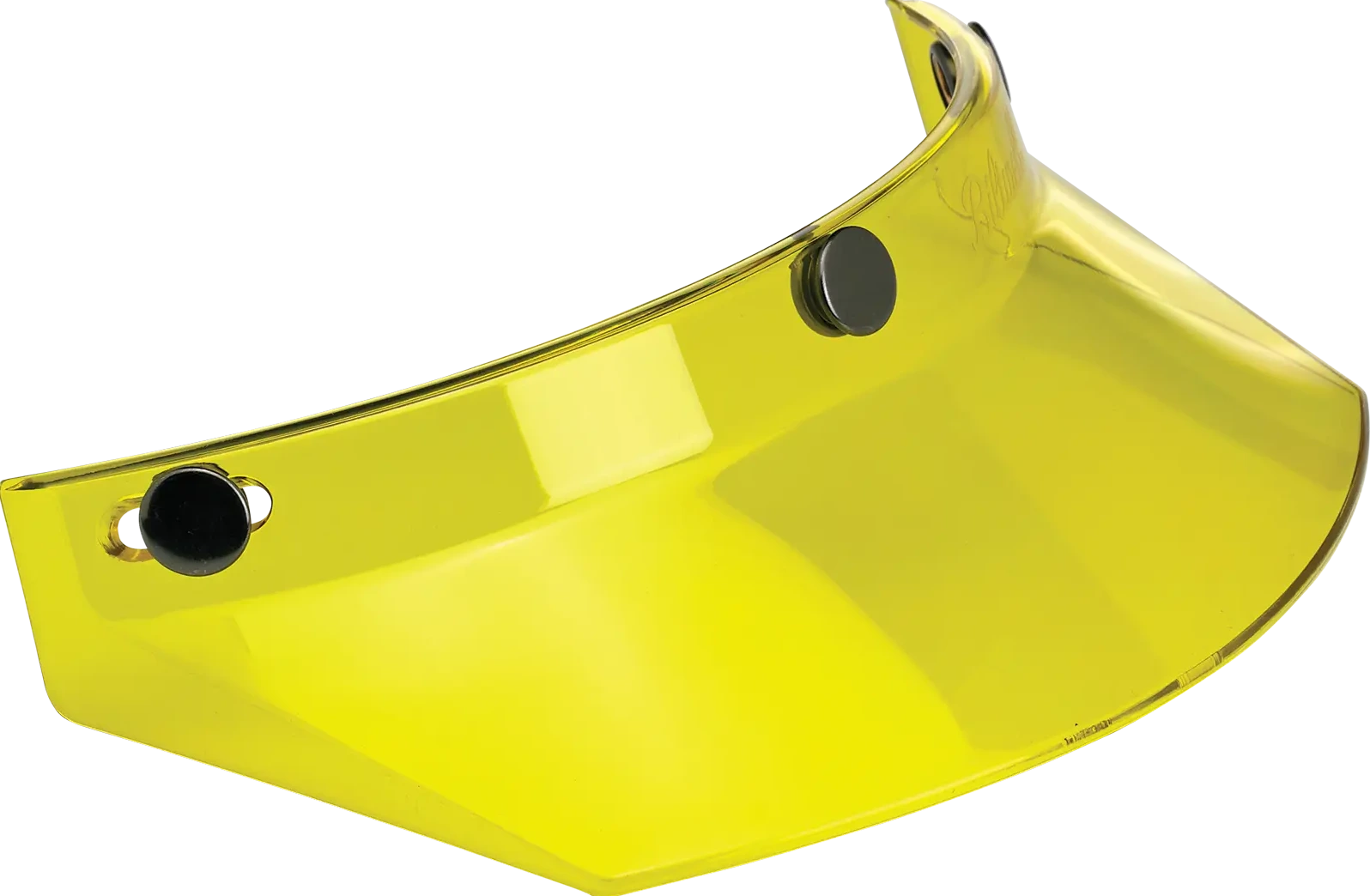 VISOR MOTO 3SNAP YLW