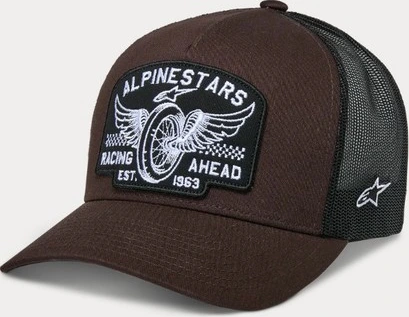 Alpinestars Hat Heritage Patch Trucker Snapback Brown/Black One Size