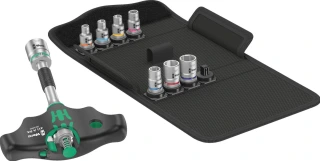 Wera, Kraftform Kompact 400 RA. 1/4" drive. US sizes