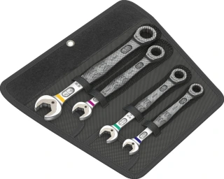 Wera ratcheting wrench set Joker open/ box end - US sizes