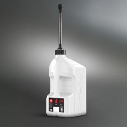 Tuff Jug Baltas su Standartiniu Dangteliu ir Automatinio Sustabdymo Snapu (GEN 3)