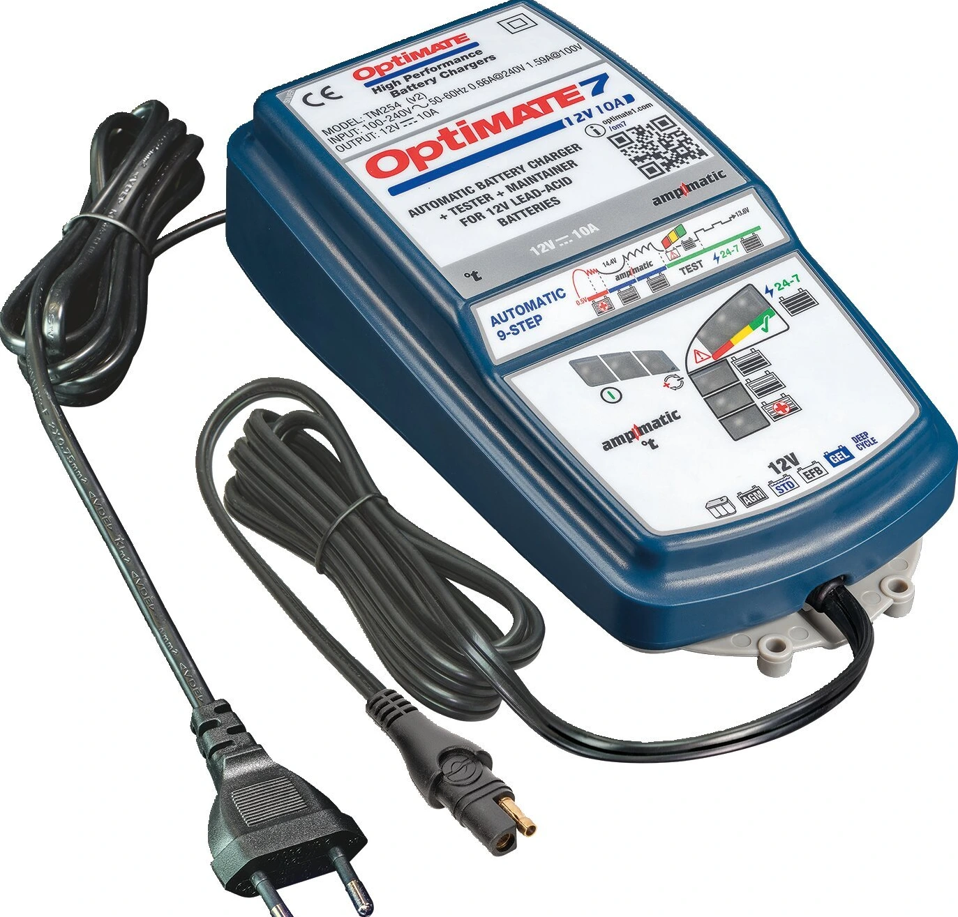 Tecmate OptiMATE 7, Ampmatic battery charger