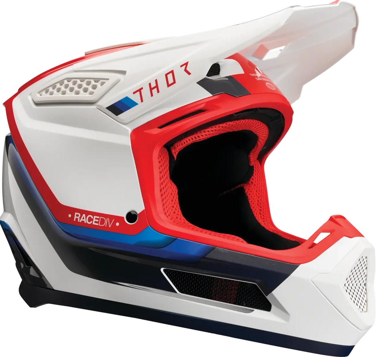 HELMET FLEET DEFY WH/RD/BL XS