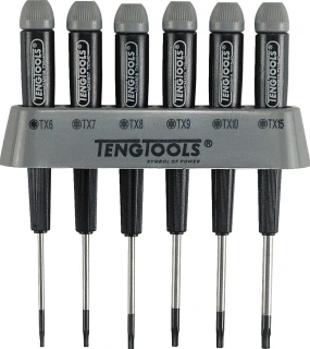 Teng Tools, mini atsuktuvų rinkinys. Torx