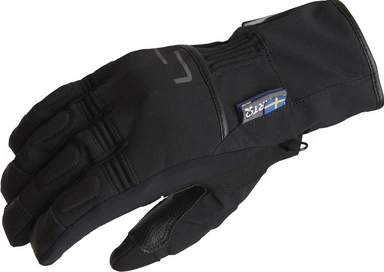 Lindstrands Glove Lillmon Black/grey, 05