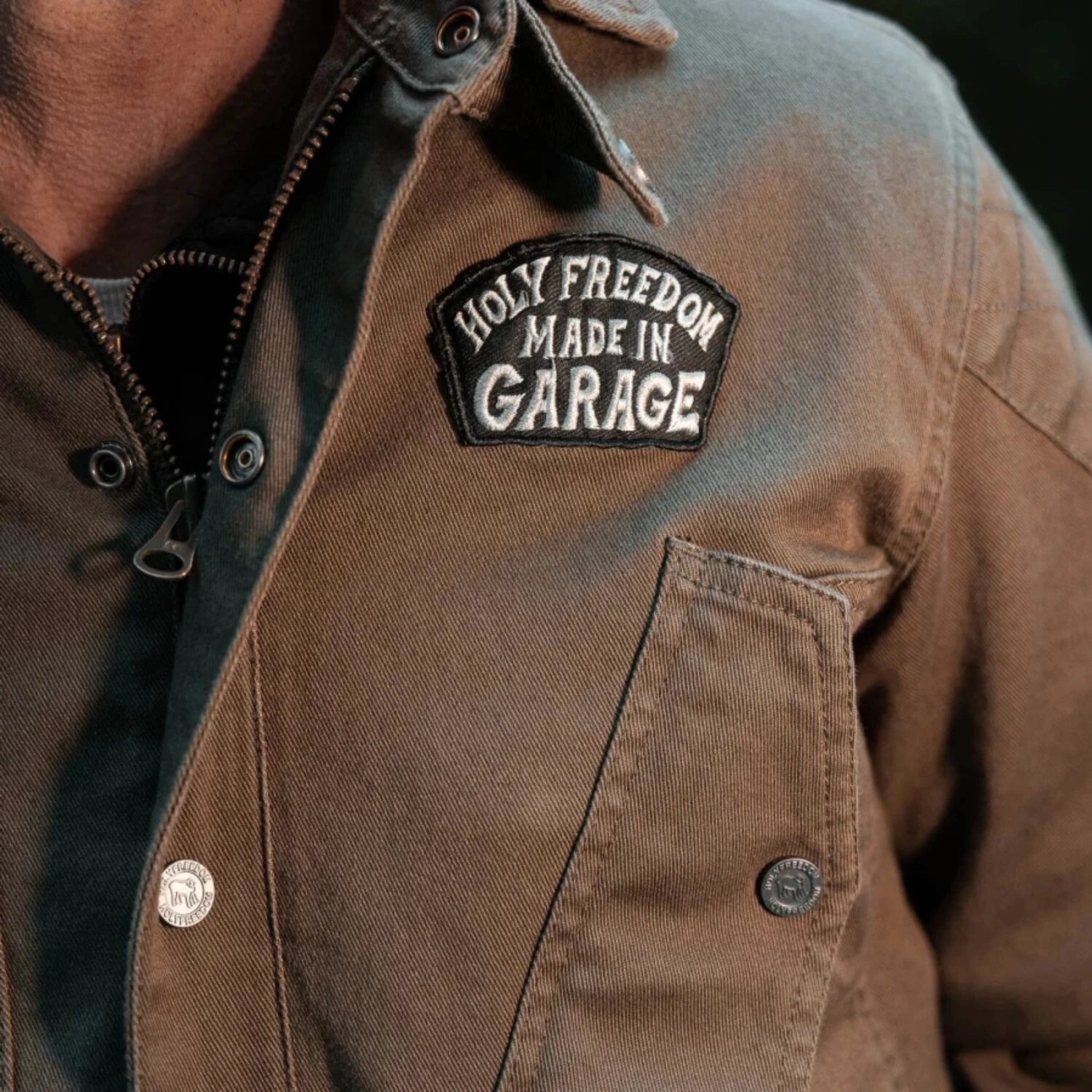 Holy Freedom King jacket, military Green, Green, M