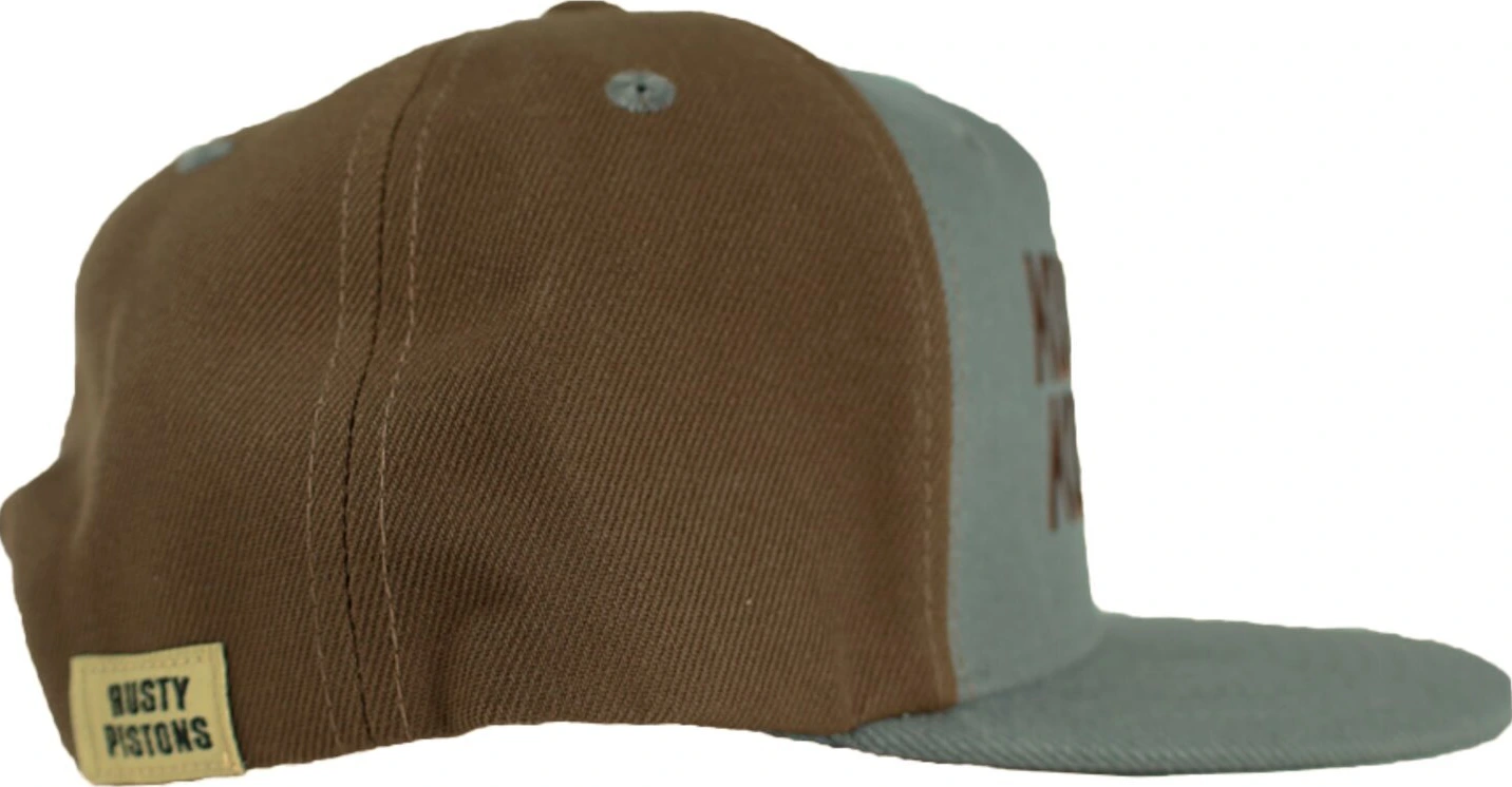 Rusty Pistons Gladys cap, Gray, brown