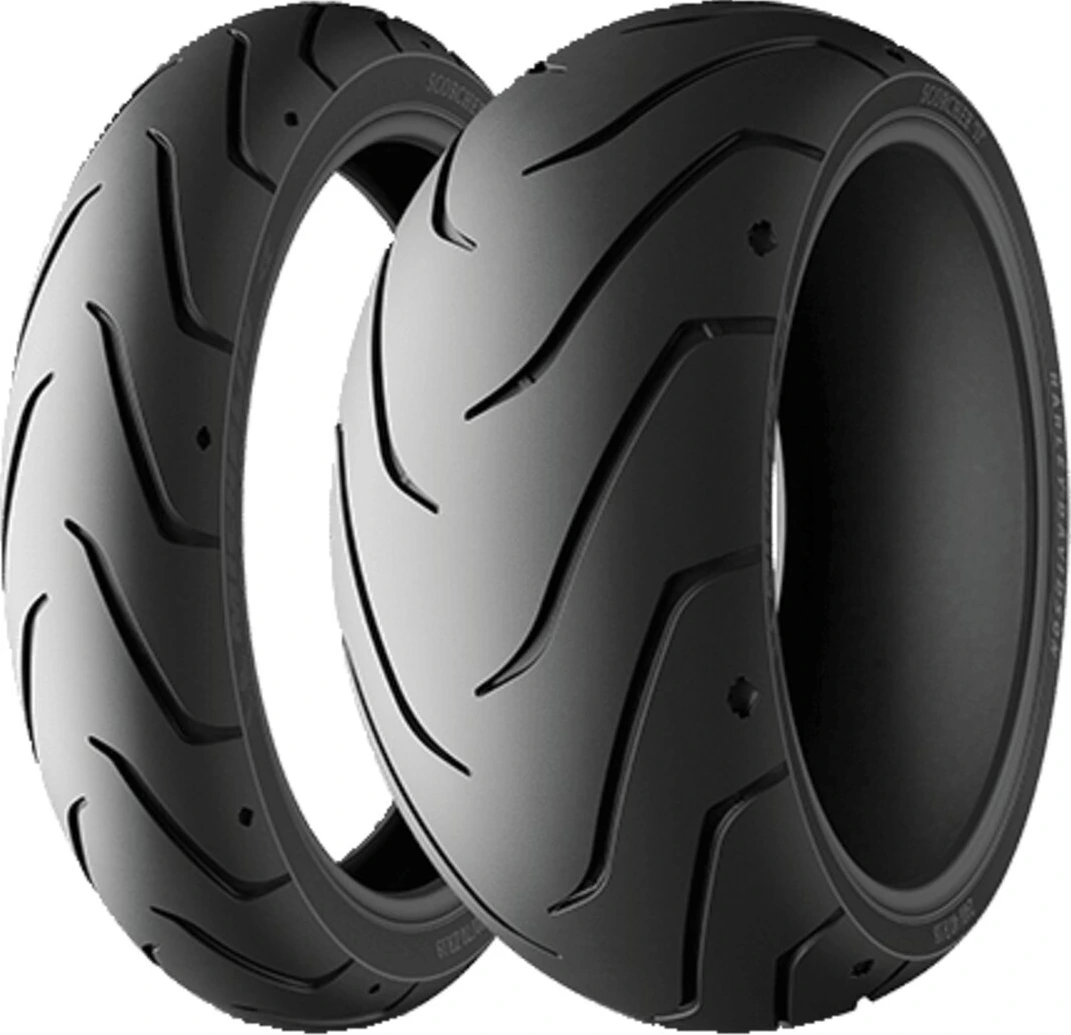 Michelin, front tire 100/80 -17 Scorcher 11 TL 52H