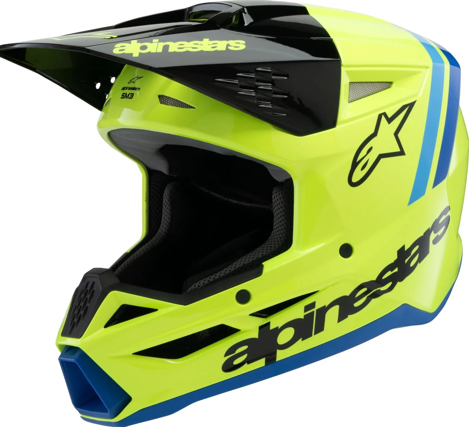 HELMET YTH SM3 RADIUM YL/BK/B YS